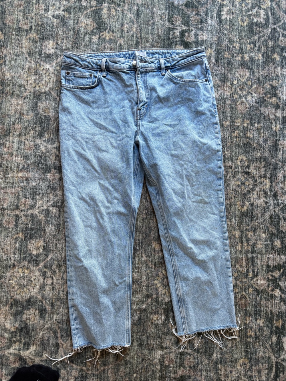 Topshop Light Blue Boyfriend Jeans